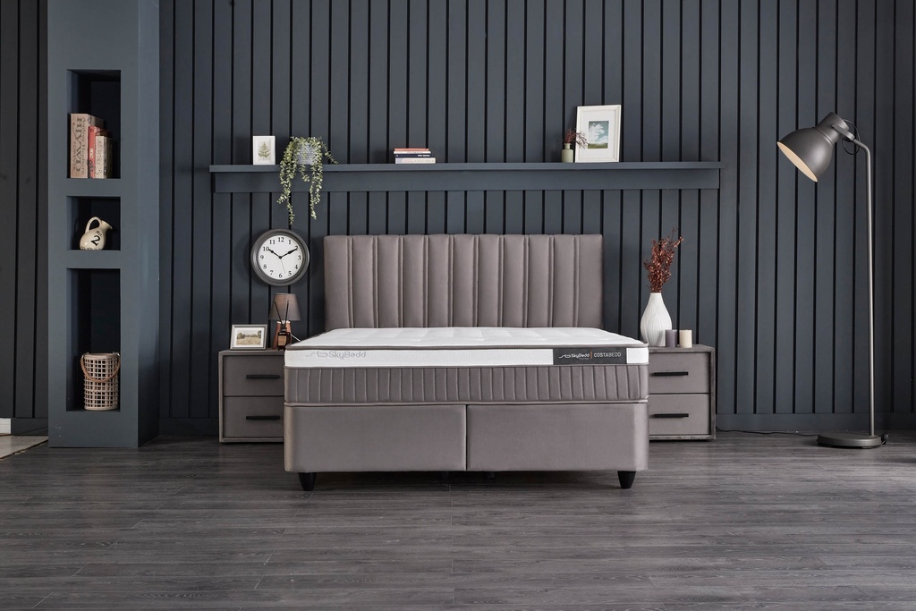 COSTABEDD 120X200 SET 4958 GREY