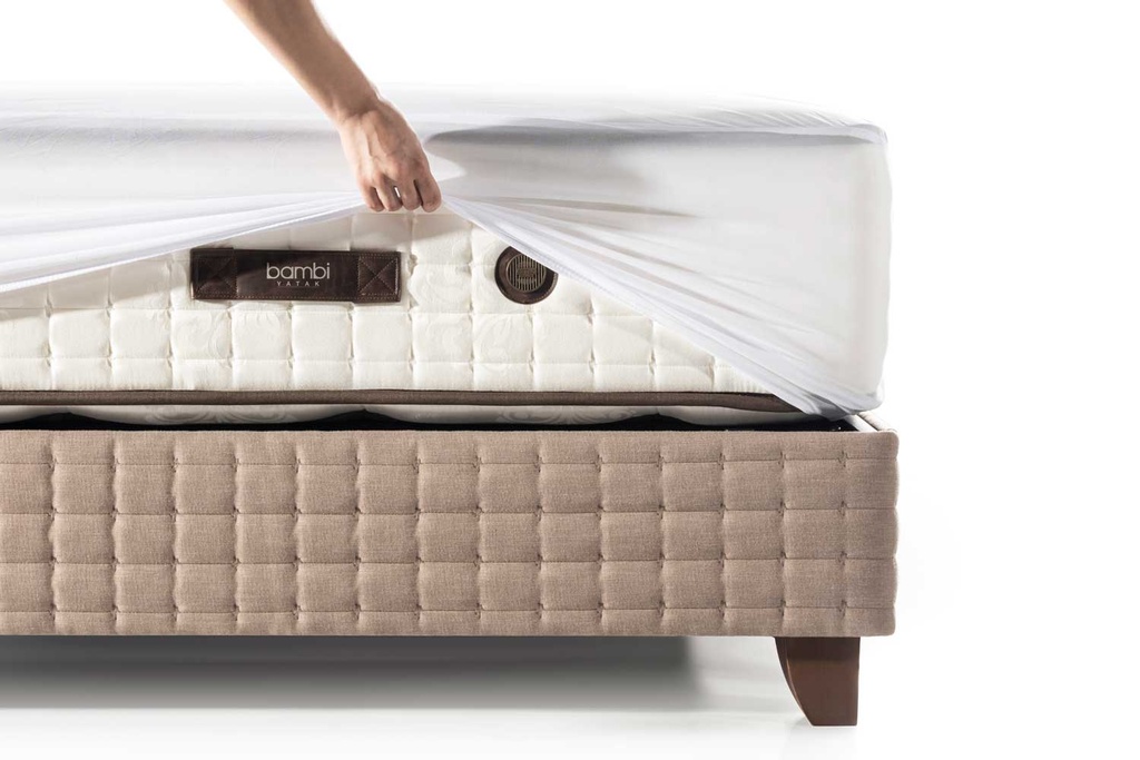 COTTON FITTED COMBED BED SHEET SET 180X200