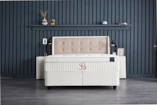 PERLABEDD 140X200 SET 6273 BEJ