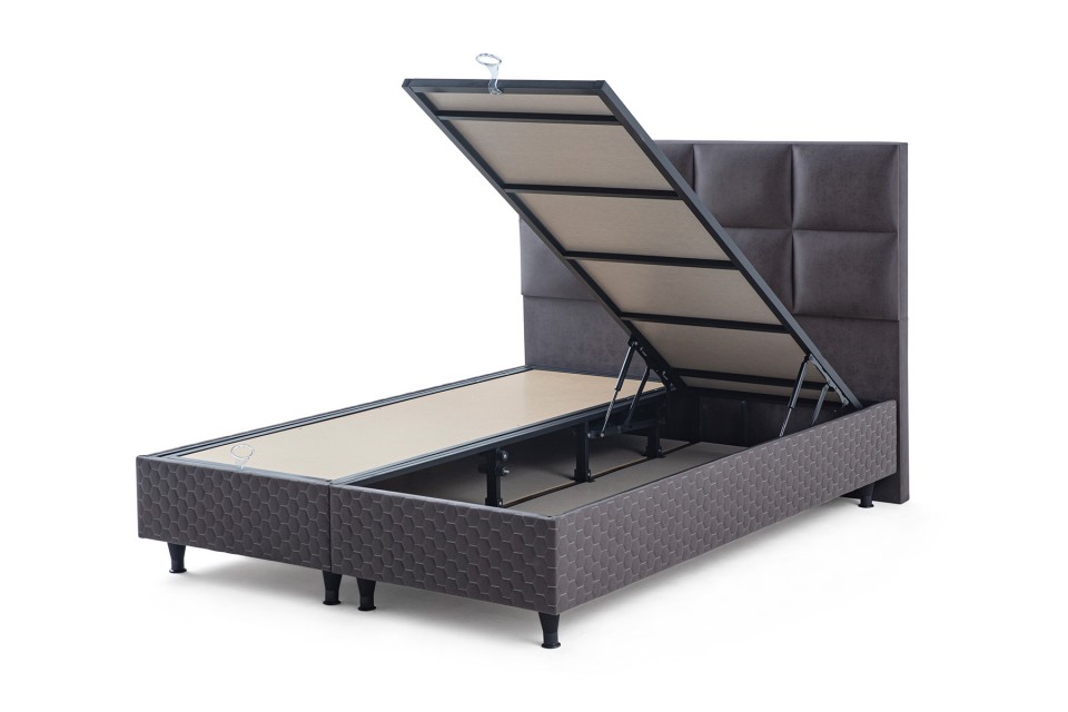 VISCO GREY 160X200 BOX SOL