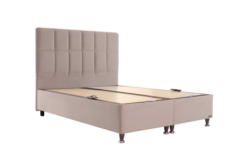 GOLDEN PRİME 160X200 TETE DE LIT+SOMMIER BEIGE