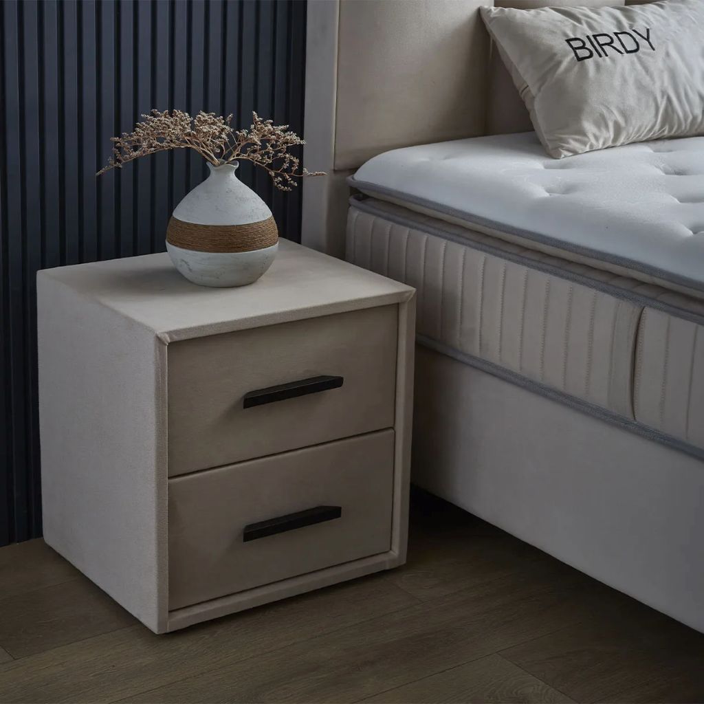 NIGHTTABLE BIRDYBEDD 6209 BEIGE