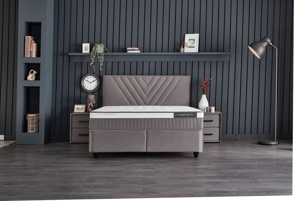 IDABEDD 180X200 SET 4958 GRI
