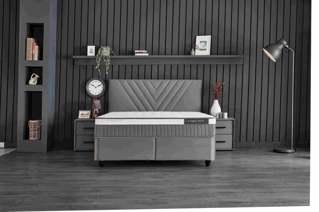 IDABEDD 120X200 SET 4958 GRI