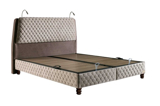 BORJEN 120X200 HOOFDBORD+BOX