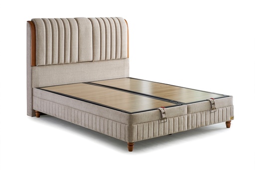 KAPOK NATUREL 120X200 HOOFDBORD+BOX