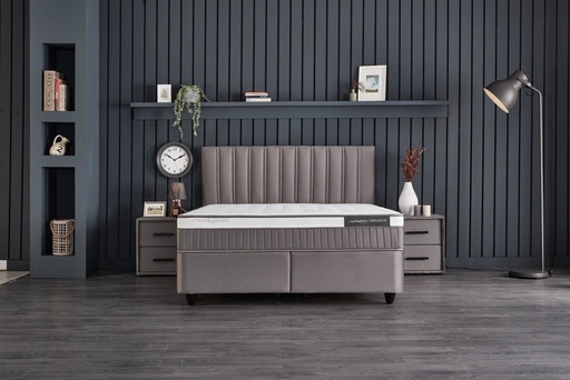 COSTABEDD 160X200 SET 4958 GRIS