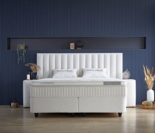 WOOLLYBEDD 160X200 SET 6273 BEJ