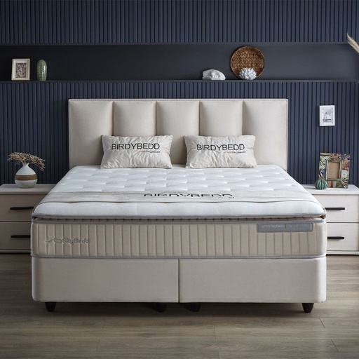 BIRDYBEDD 140X200 SET 6209 BEIGE
