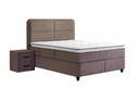 LUCCEBEDD 160X200 SET 6322 KAHVE